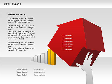 Real Estate Diagram, Slide 2, 00719, Business Models — PoweredTemplate.com