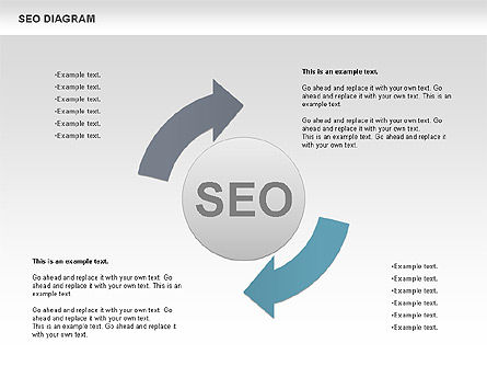 Diagrama del Proceso SEO, Diapositiva 8, 00722, Diagramas de proceso — PoweredTemplate.com