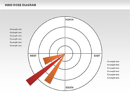 Windrose Diagram, Slide 8, 00727, Business Models — PoweredTemplate.com