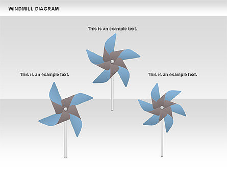 Windmill-Diagramm, Folie 5, 00728, Business Modelle — PoweredTemplate.com