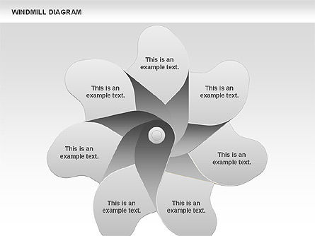 Windmill Diagram, Slide 7, 00728, Business Models — PoweredTemplate.com