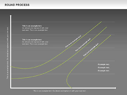 Diagramma di processo rotondo, Slide 15, 00729, Diagrammi di Processo — PoweredTemplate.com