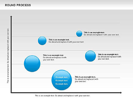 Schéma de processus rond, Diapositive 7, 00729, Schémas de procédés — PoweredTemplate.com