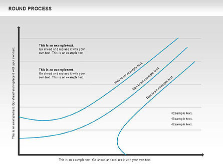 Schéma de processus rond, Diapositive 9, 00729, Schémas de procédés — PoweredTemplate.com