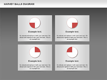 Harvey Balls Diagram, Slide 15, 00735, Tables — PoweredTemplate.com