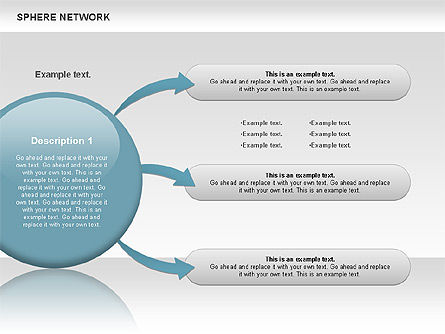 Red Esfera, Diapositiva 7, 00736, Modelos de negocios — PoweredTemplate.com