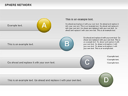 Sphere Netzwerk, Folie 8, 00736, Business Modelle — PoweredTemplate.com