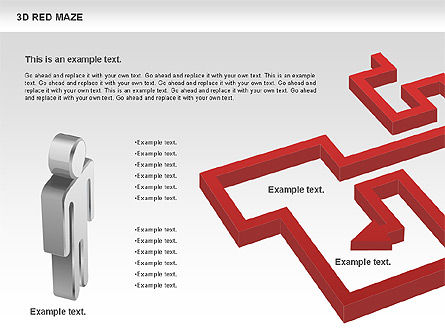 3D Maze, Slide 9, 00738, Business Models — PoweredTemplate.com