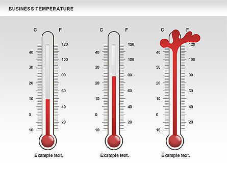 Temperatura Affari, Slide 2, 00741, Modelli di lavoro — PoweredTemplate.com