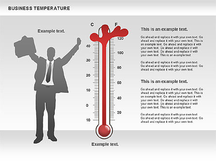 Temperatura del negocio, Diapositiva 6, 00741, Modelos de negocios — PoweredTemplate.com