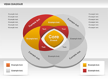 Diagrama de Venn, Deslizar 7, 00745, Modelos de Negócio — PoweredTemplate.com