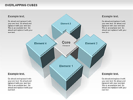 Cubos superpuestos, Diapositiva 7, 00746, Modelos de negocios — PoweredTemplate.com