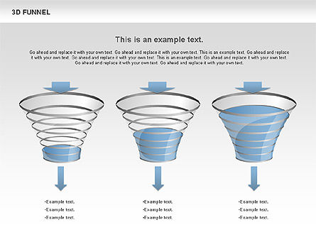 3D Funnel, Slide 11, 00750, Business Models — PoweredTemplate.com