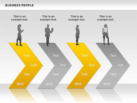 Gente de negocios, Diapositiva 2, 00752, Modelos de negocios — PoweredTemplate.com