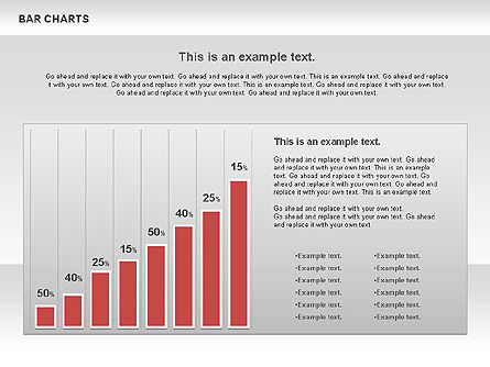 Bar charts coleção, Deslizar 10, 00760, Modelos de Negócio — PoweredTemplate.com