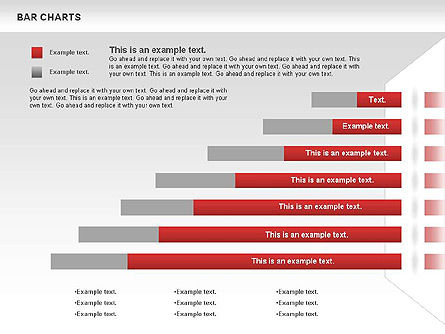 Bar charts coleção, Deslizar 6, 00760, Modelos de Negócio — PoweredTemplate.com