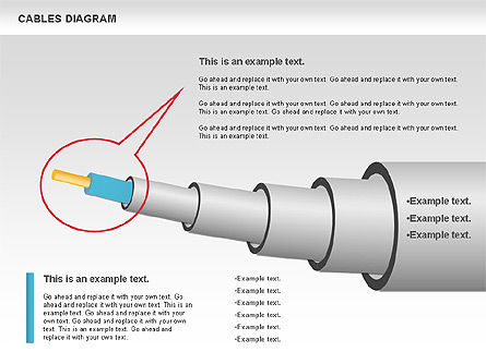 Cable Diagram, Slide 3, 00762, Stage Diagrams — PoweredTemplate.com