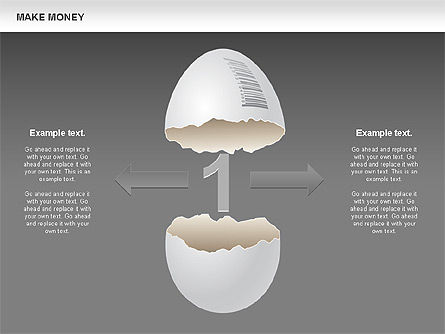 Diriger l'argent, Diapositive 17, 00764, Modèles commerciaux — PoweredTemplate.com