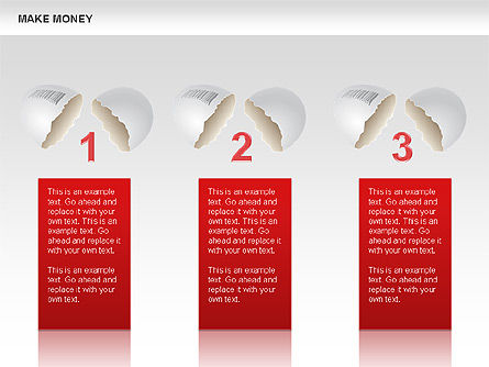 Diriger l'argent, Diapositive 2, 00764, Modèles commerciaux — PoweredTemplate.com
