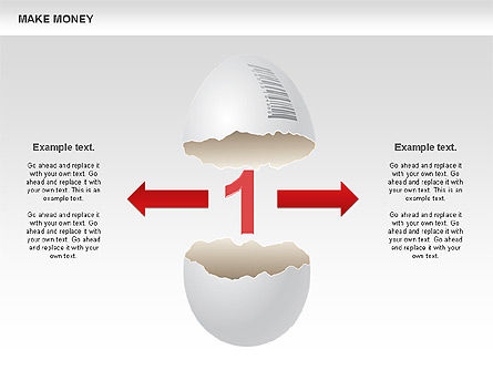 Diriger l'argent, Diapositive 3, 00764, Modèles commerciaux — PoweredTemplate.com