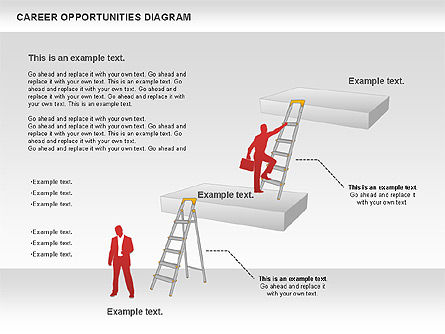 Opportunités de carrière, Diapositive 12, 00771, Modèles commerciaux — PoweredTemplate.com