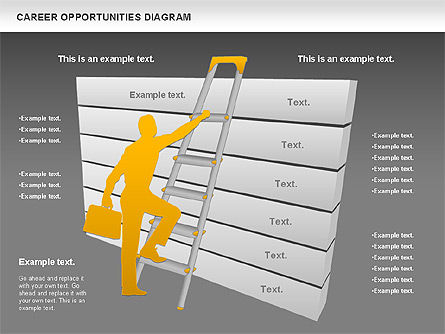 직업 기회, 슬라이드 15, 00771, 비즈니스 모델 — PoweredTemplate.com