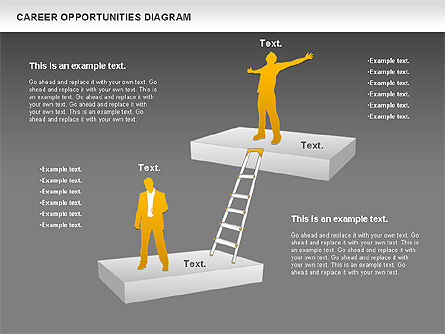 Opportunités de carrière, Diapositive 16, 00771, Modèles commerciaux — PoweredTemplate.com