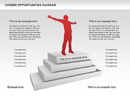 Opportunités de carrière, Diapositive 8, 00771, Modèles commerciaux — PoweredTemplate.com
