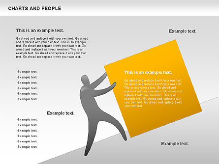 Graphiques et personnes, Diapositive 11, 00772, Formes — PoweredTemplate.com