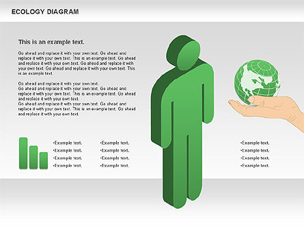 Ecology Diagram with Hands, Slide 10, 00774, Business Models — PoweredTemplate.com