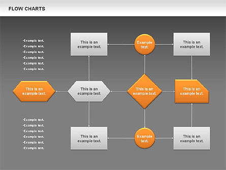 Flowchart, Slide 13, 00775, Flow Charts — PoweredTemplate.com