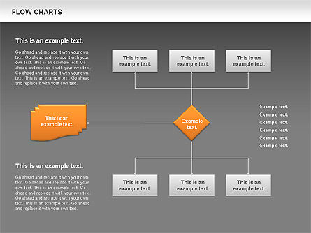 Flowchart, Slide 14, 00775, Flow Charts — PoweredTemplate.com