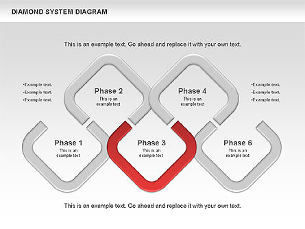 Diagram Berlian, Slide 11, 00778, Model Bisnis — PoweredTemplate.com