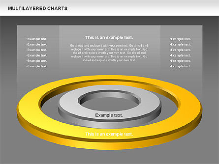 다중 레이어 차트, 슬라이드 16, 00779, 비즈니스 모델 — PoweredTemplate.com