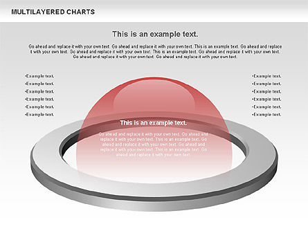 다중 레이어 차트, 슬라이드 4, 00779, 비즈니스 모델 — PoweredTemplate.com