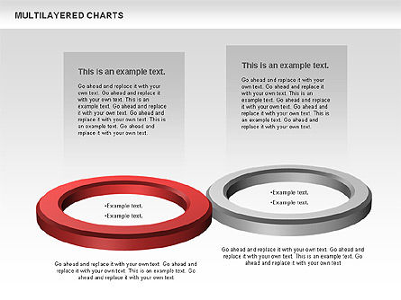 다중 레이어 차트, 슬라이드 9, 00779, 비즈니스 모델 — PoweredTemplate.com