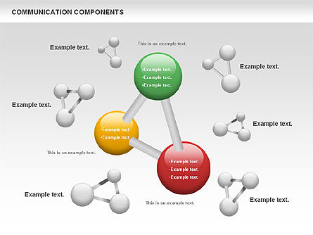 Kisi Atom, Templat PowerPoint, 00780, Model Bisnis — PoweredTemplate.com