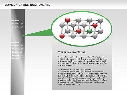 Reticolo atomico, Slide 4, 00780, Modelli di lavoro — PoweredTemplate.com