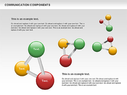 Treillis atomique, Diapositive 6, 00780, Modèles commerciaux — PoweredTemplate.com