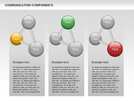 Treillis atomique, Diapositive 8, 00780, Modèles commerciaux — PoweredTemplate.com