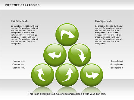Diagram Strategi, Slide 11, 00782, Model Bisnis — PoweredTemplate.com