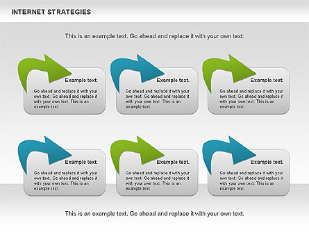 Diagram Strategi, Slide 6, 00782, Model Bisnis — PoweredTemplate.com