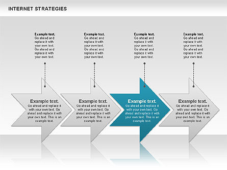 Diagram Strategi, Slide 7, 00782, Model Bisnis — PoweredTemplate.com