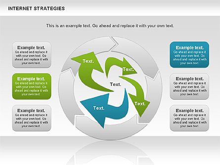 Diagramma di strategia, Slide 8, 00782, Modelli di lavoro — PoweredTemplate.com
