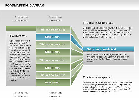 Roadmapping Diagram, Slide 10, 00783, Business Models — PoweredTemplate.com