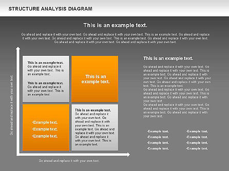 Diagrama de análisis de estructura, Diapositiva 12, 00787, Modelos de negocios — PoweredTemplate.com