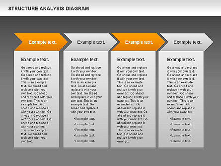 Diagrama de análisis de estructura, Diapositiva 13, 00787, Modelos de negocios — PoweredTemplate.com
