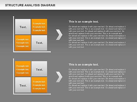 構造解析図, スライド 14, 00787, ビジネスモデル — PoweredTemplate.com