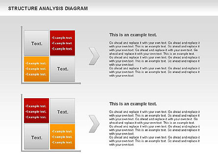 構造解析図, スライド 3, 00787, ビジネスモデル — PoweredTemplate.com