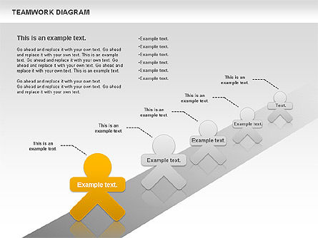 Teamwork Diagram, Slide 9, 00792, Business Models — PoweredTemplate.com
